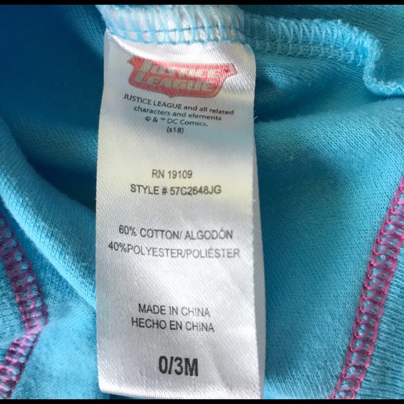 Justice League Baby Girl Bodysuits - Picture 12 of 14